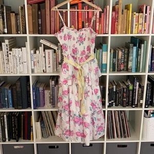 Loveshackfancy layered rose dress